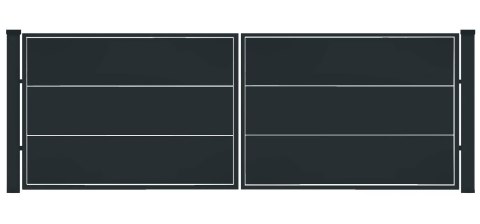 Brama typ WALL SOLID - 4,00 x 1,75 m