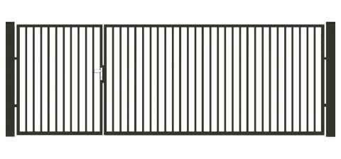 BramoFurtka typ P20 - 1,50+2,50 x 1,25 m - malowana proszkowo