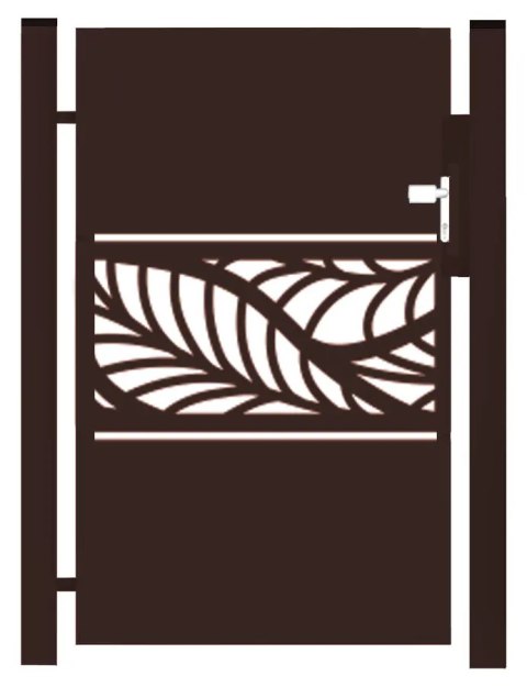 Pedestrian Gate - WALL Type - 1.00 x 1.75 m