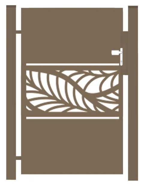 Pedestrian Gate - WALL Type - 1.00 x 1.75 m