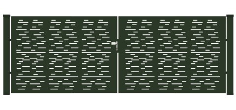 Brama typ MODERN ELONGAL - 4,00 x 1,25 m