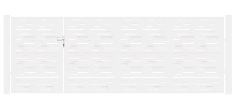 BramoFurtka typ MODERN ELONGAL - 1,50+2,50 x 1,75 m - malowana proszkowo