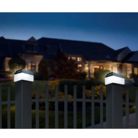 Daszek - Lampa solarna LED na słupek 60/40 mm