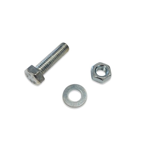 Obejmy montażowe na słupek fi 48 mm brązowe
