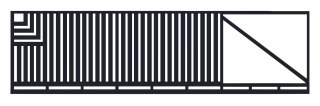 Brama przesuwna typ CLASSIC A - 4,00 x 1,75 m
