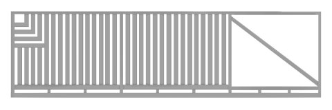 Brama przesuwna typ CLASSIC A - 4,00 x 1,75 m
